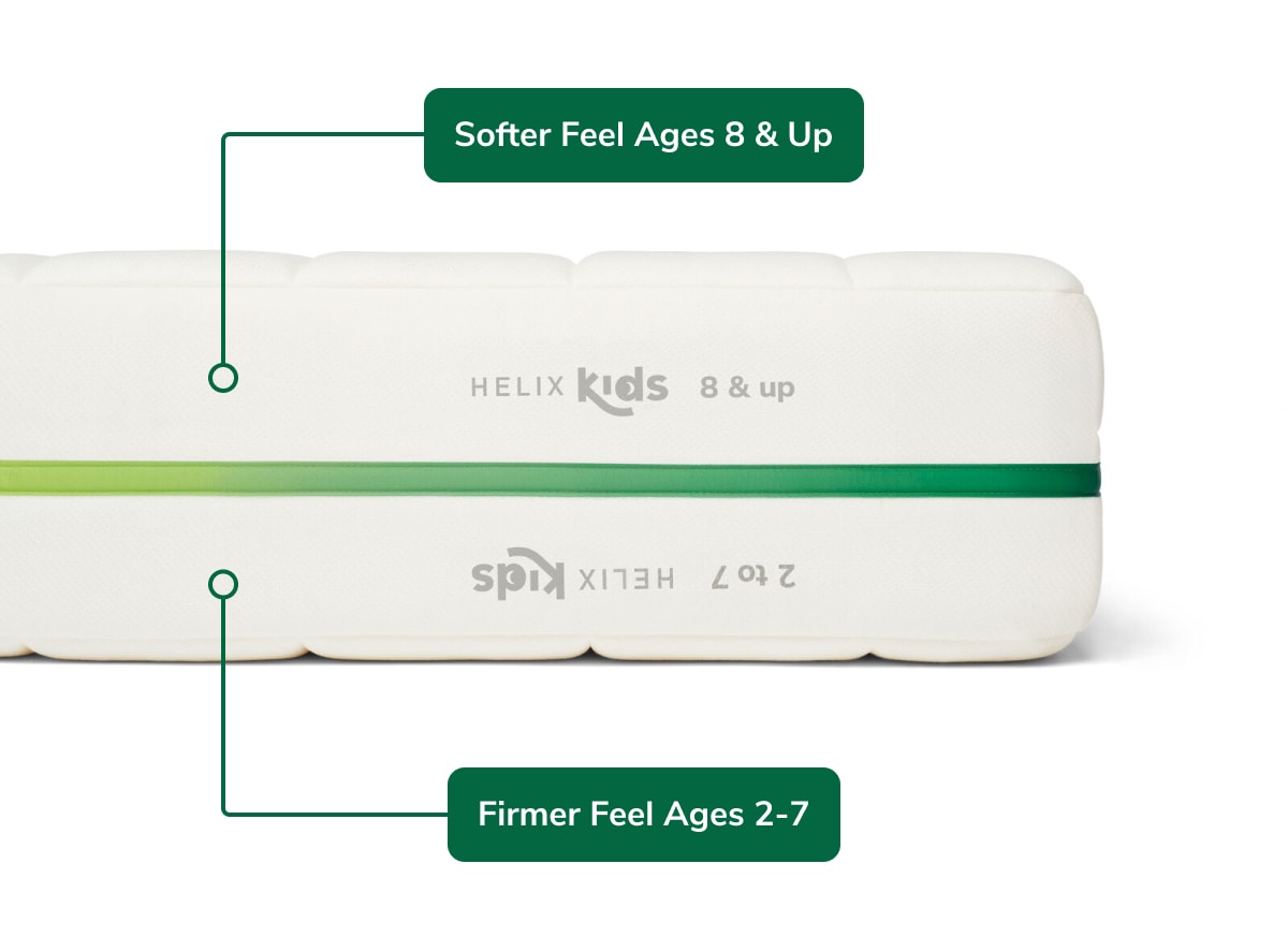 Birch Kids Natural Flippable Mattress by Helix