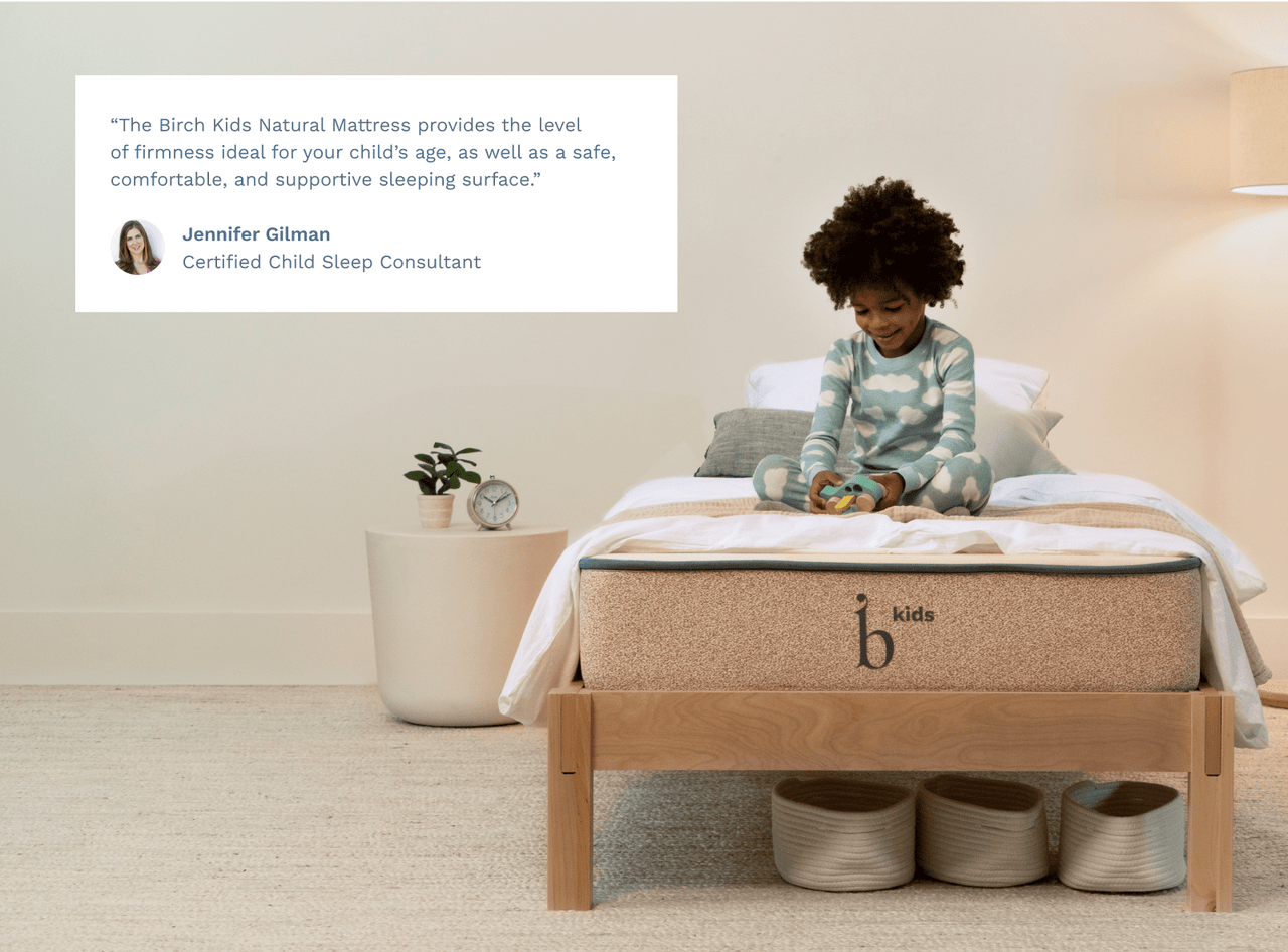 Birch Kids Natural Flippable Mattress by Helix