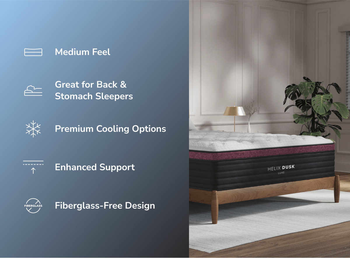 Dusk Luxe Medium Mattress by Helix