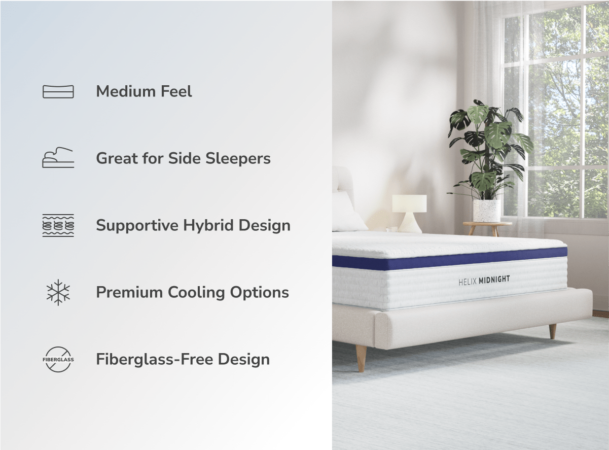 Midnight Core Medium Mattress by Helix