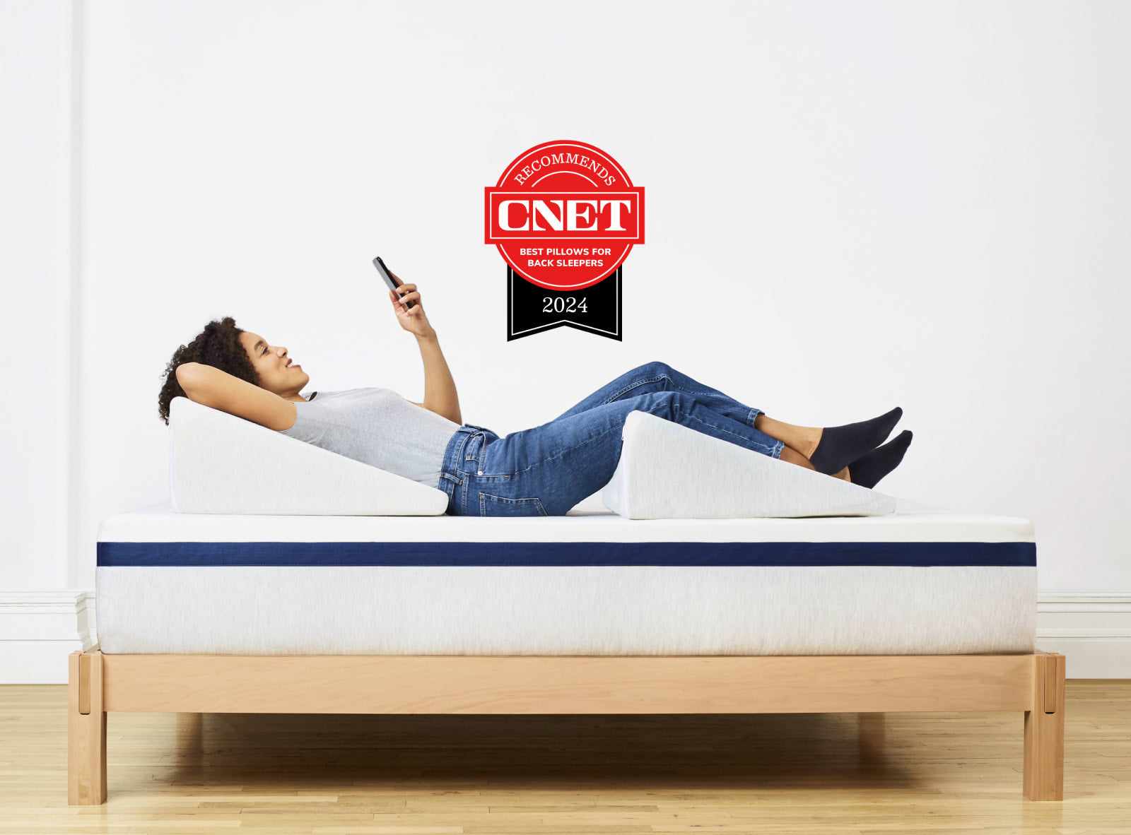 Wedge Pillow by Helix